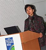 Madam Jiang Manxia, secretary general of CNHPIA