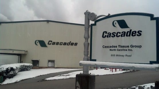 Cascade's plant in Rockingham, North Carolina