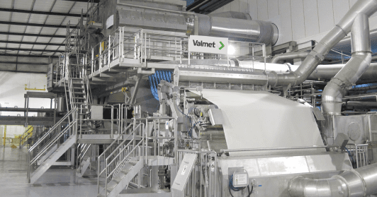 Start-up of Faderco’s new Valmet-supplied tissue line is planned for June 2015