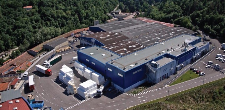 Key location: MP Hygiene’s Annonay plant in the Rhône-Alpes region close to the Italian and Spanish borders