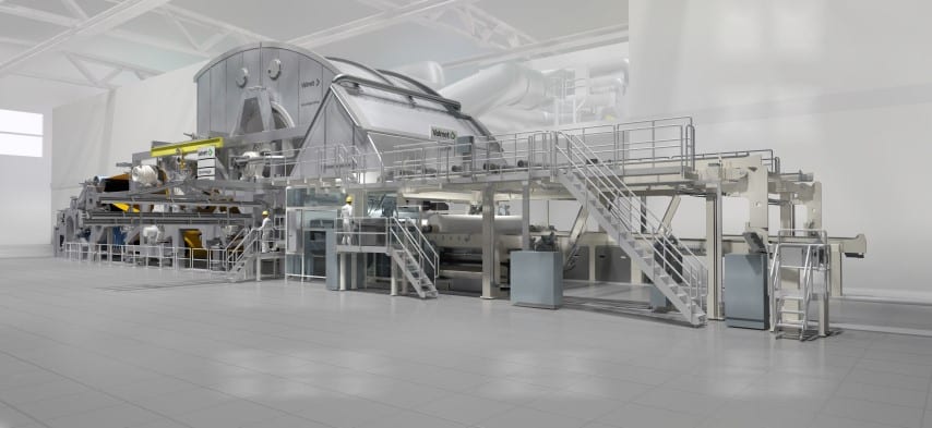 Resolute's Advantage NTT tissue machine will have a width of 5.2m and a design speed of 2,000m/min