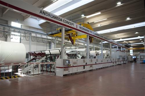 New converting technology Andromeda was demonstrated for the first time at FuturaLab