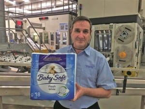 “Demand for tissue is simply outstripping supply and it is essential we continue searching for ways in which we can ensure consistent  supply of our products to consumers.” Tony Hulme