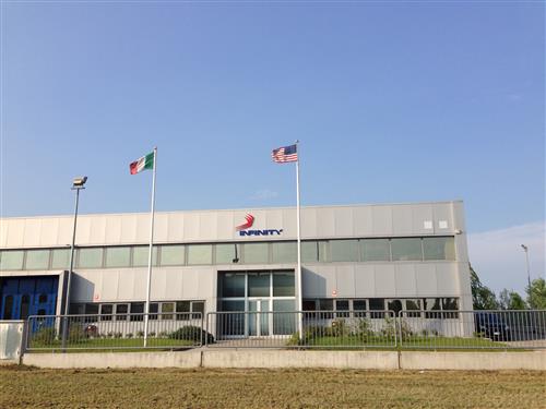 Infinity Italy's Bologna-headquarters will be dedicated to the R&D of packaging machines.