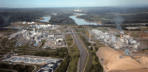Canfor Pulp’s three kraft mills located outside Prince George, British Columbia, Canada, have a combined production capacity of over 1,000,000MT of kraft pulp per annum.