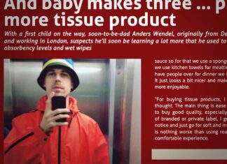And baby makes three … plus lots more tissue product