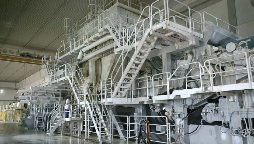 The Diecimo plant’s PM7 is one of nine tissue paper machines the group operates across Europe.