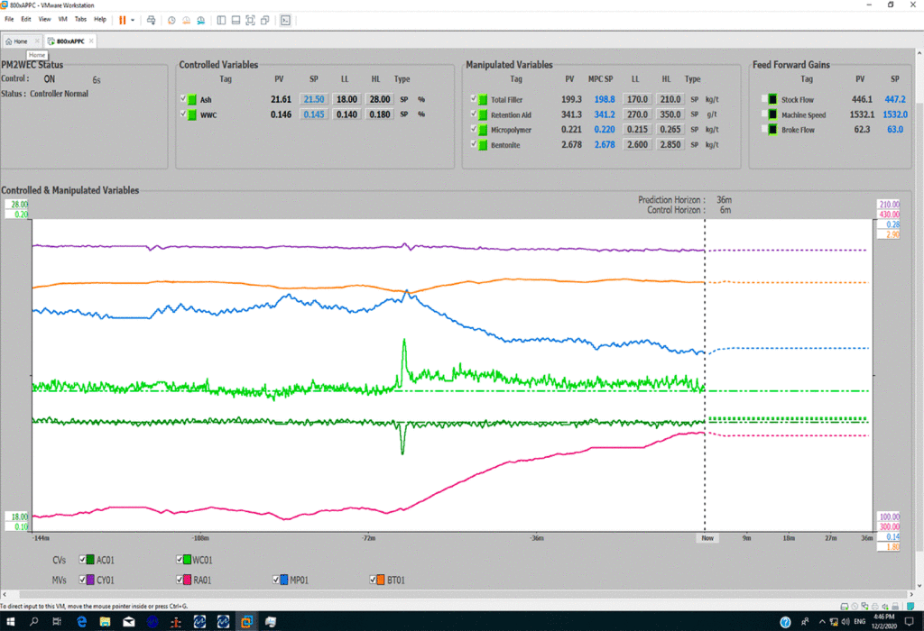 ABB Advanced Process Control, screenshot