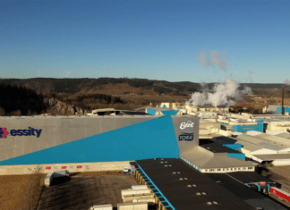 Essity attempts its first CO2 emission-free tissue production Essity Lilla Edet plant
