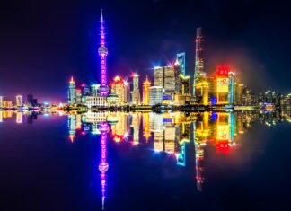 As China’s consumer-driven economy takes root and expands, domestic tissue consumption could easily double – even at the same population "Shanghai Skyline" CC