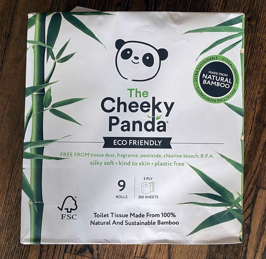 Cheeky panda: Pandering to the green devotees