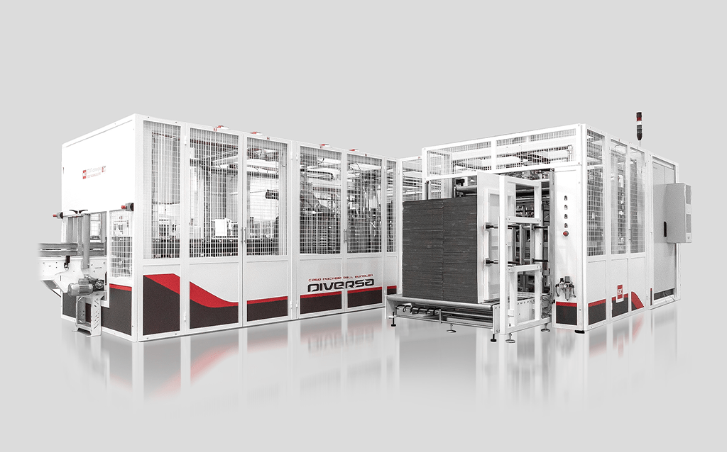 Product innovation - Any STAX DIVERSA case packer is prepared for bundling module additions