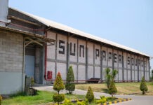 Gearing up: The company's 13-acre Sun Paper Source plant in Indonesia; Following the outbreak of Covid-19, the businesses have expanded into new and bigger markets they previously weren't able to get a foothold in.
