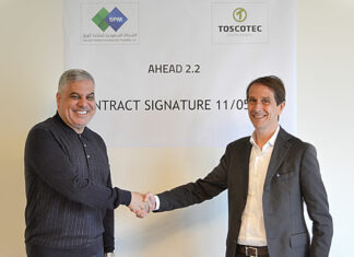 Saudi Paper Group boosts premium capacity Saudi Paper Group's CEO Yousseri Abdel Hamid Abdel Aziz El Bishry, and Toscotec's CEO Alessandro Mennucci