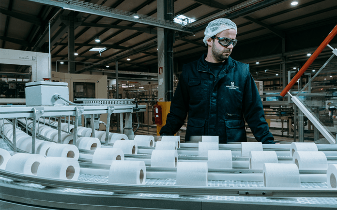 Tissue production at the Navigator Company’s Vila Velha de Ródão factory