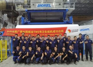 Sun Paper boosts capacity with first of two start-ups