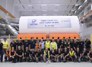 Vajda-Papír boosts capacity with turnkey start-up