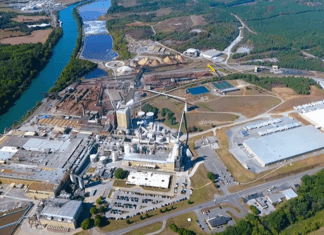 Resolute Forest Products’ Calhoun tissue mill in Tennessee