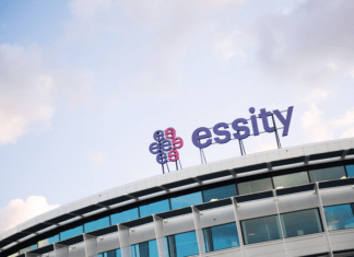 Essity reaches agreement following New Zealand strike action; restarts production Essity building with sign