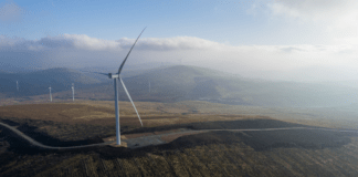 K-C’s 12-turbine wind farm