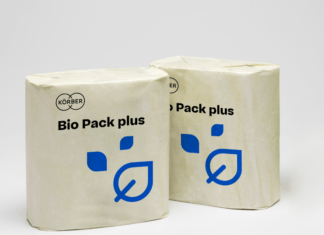 Körber aims to “revolutionise packaging” with Kit Bio Pack plus launch Körber’s Kit Bio Pack plus replaces all polyethylene packaging materials with kraft paper