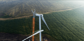 Kimberly-Clark’s Scottish wind farm is up and running after going live on 1 April 2023