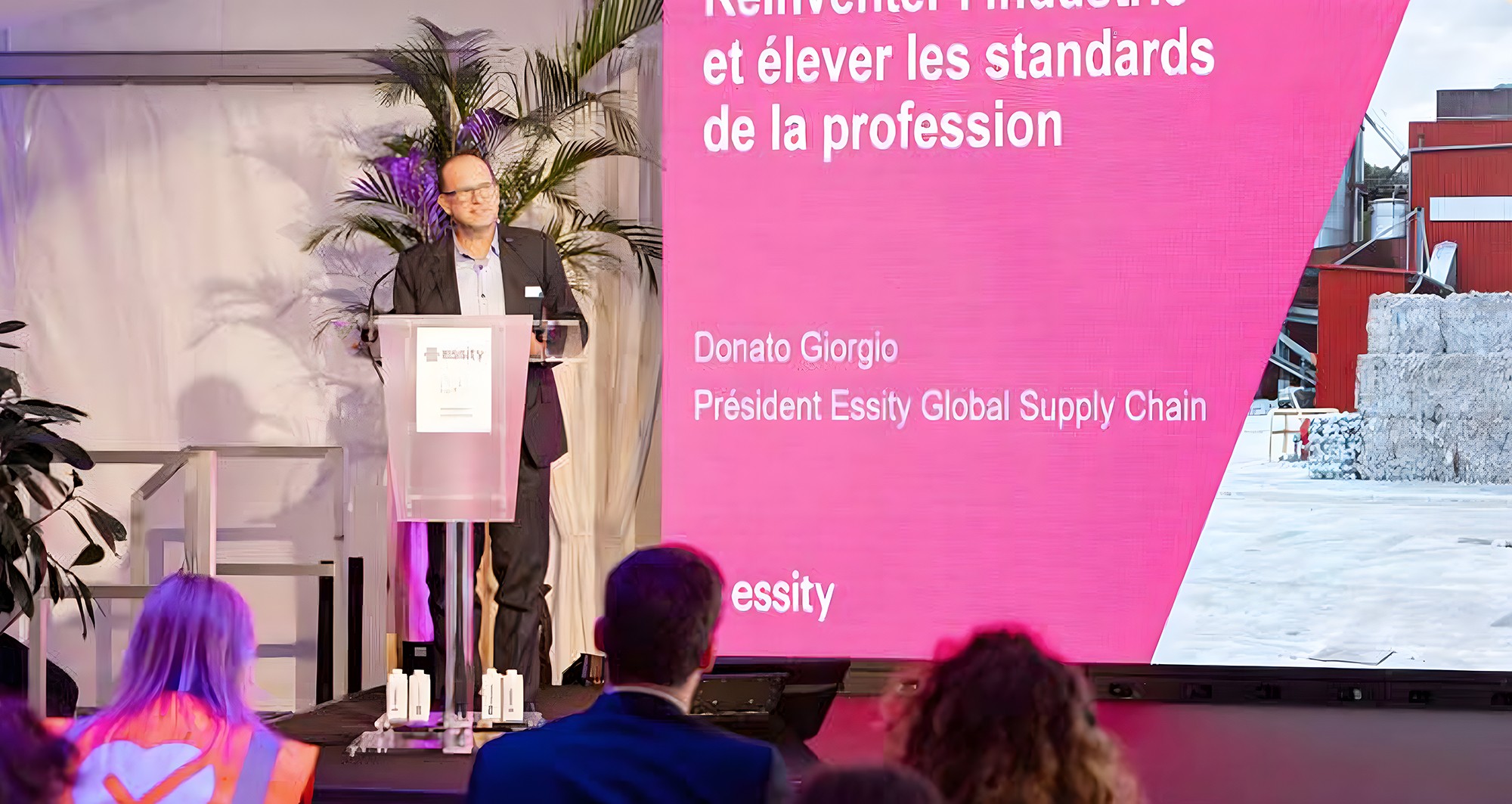 Spelling out the strategy: Donato Giorgio, President, Global Supply Chain, Essity