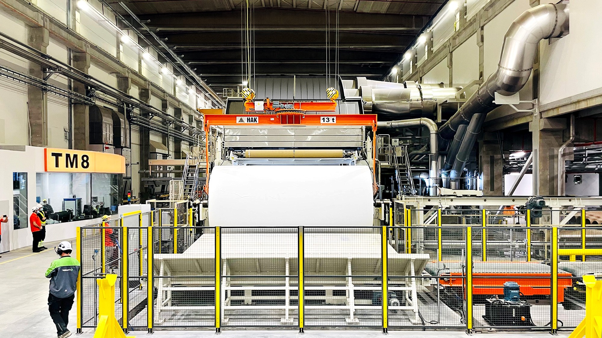 TM8 at Klucze: Velvet Care’s total tissue machine capacity has increased from 36,000tpy to 94,000tpy in 2021, and then to 154,000tpy in 2023.