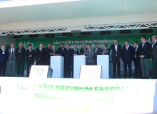Lila Kağıt holds ground-breaking ceremony for TL3bn tissue facility