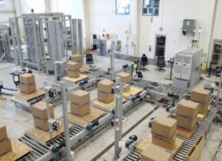 DISTRIBUTION SPECIAL FEATURE: Infinity expands into warehouse automation offering bespoke answers for customers’ unique requirements Infinity’s pallet conveyor systems: they include modular units such as pallet dispensing units, pallet squaring units, and rotating transfer conveyors