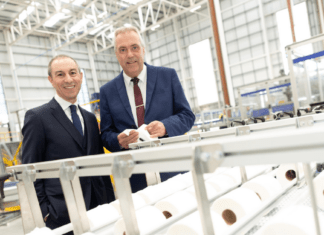 Aldar Tissue boosts capacity with Dublin plant opening