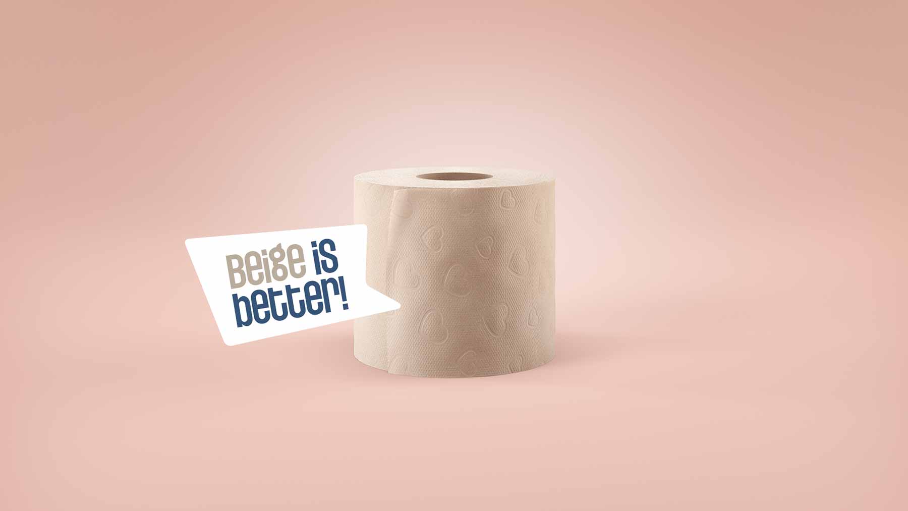 ‘Beige is better’: WEPA has started a unique campaign in Germany to convince customers of the environmental benefits of its beige hygiene paper products made from recycled cardboard