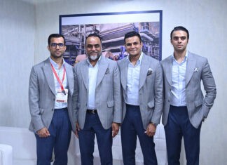 BAROMETER ISSUE: SPECIAL FEATURE, INDIA Family-run Jani Sales: (L-r) Abizer Jani, Saifee Jani, Abiali Jani, Abil Fazal Jani