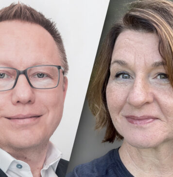 Vladimir Grigoriev, Head of Application Excellence, Packaging & Hygiene Solutions, Americas, Kemira, and Jennifer Riser, Principal Scientist, Product Development, Packaging & Hygiene Solutions, Americas. Kemira