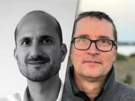 (L-r): AFRY's César Nuez, Director Zaragoza, Tom Karlson, Group Manager/Global Division Industry