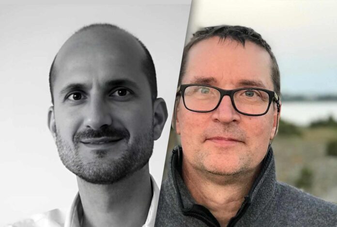 César Nuez (L-r): AFRY's César Nuez, Director Zaragoza, Tom Karlson, Group Manager/Global Division Industry