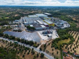 European-first: in 2015, Renova became the first European tissue producer to invest in NTT tissue technology at its facility in Torres Novas (pictured)