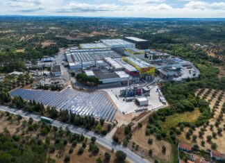 European-first: in 2015, Renova became the first European tissue producer to invest in NTT tissue technology at its facility in Torres Novas (pictured)