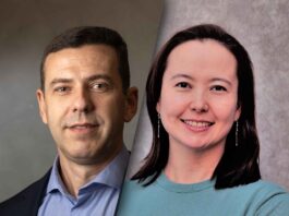 Pablo Cadaval Santos, Research and Development Director, and Heloisa Ramires, Research and Development Executive Manager.