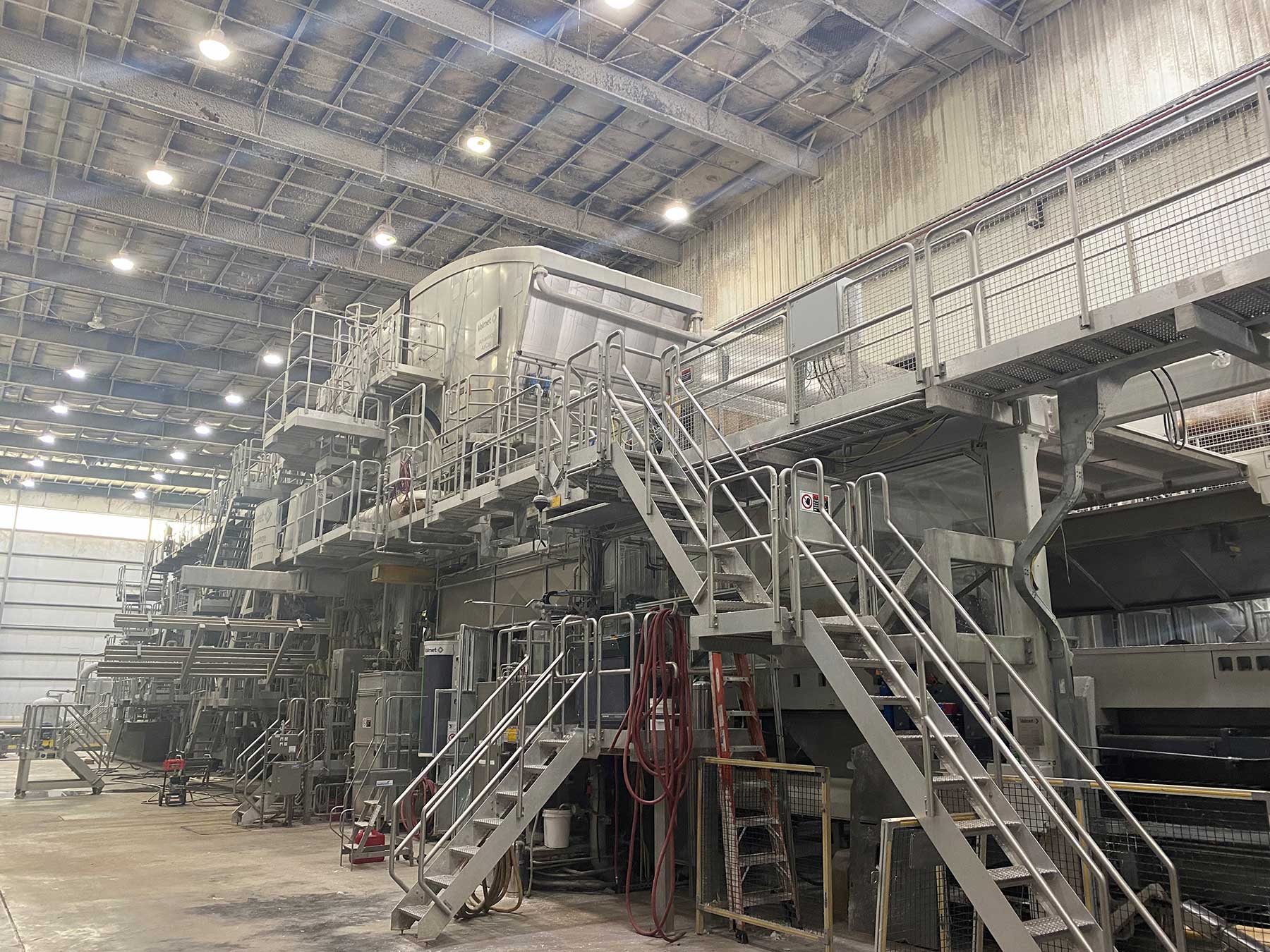 ST Paper’s Barnwell County-based plant: the acquisition included a 30,000tpy Valmet-supplied hybrid QRT/DCT TM
