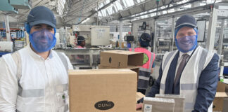 OPERATIONS REPORT: From Northern Powerhouse to European leader – Duni Poppies charts a new era in UK tabletop A transformation built on investment: (L-r) Duni Poppies’ Commercial Director John Fearns and UK Managing Director Robert Thorniley