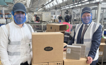 OPERATIONS REPORT: From Northern Powerhouse to European leader – Duni Poppies charts a new era in UK tabletop A transformation built on investment: (L-r) Duni Poppies’ Commercial Director John Fearns and UK Managing Director Robert Thorniley