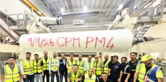 Crown Paper Mill boosts capacity with Saudi Arabia TM start-up